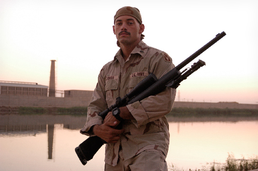 Alain Cabrera, U.S. Army Sniper, 