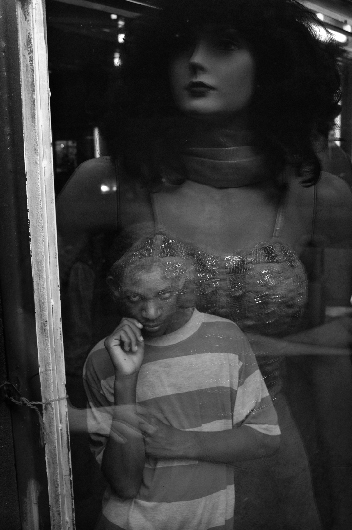 Ali Assmar, dress-shop window, Baghdad, Iraq