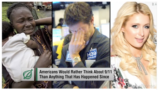 Americans would rather think about anything that's happened since: screenshot from The Onion online