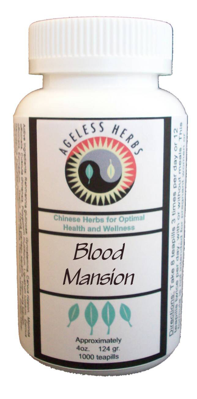 Agelessherbs Blood Mansion teapills